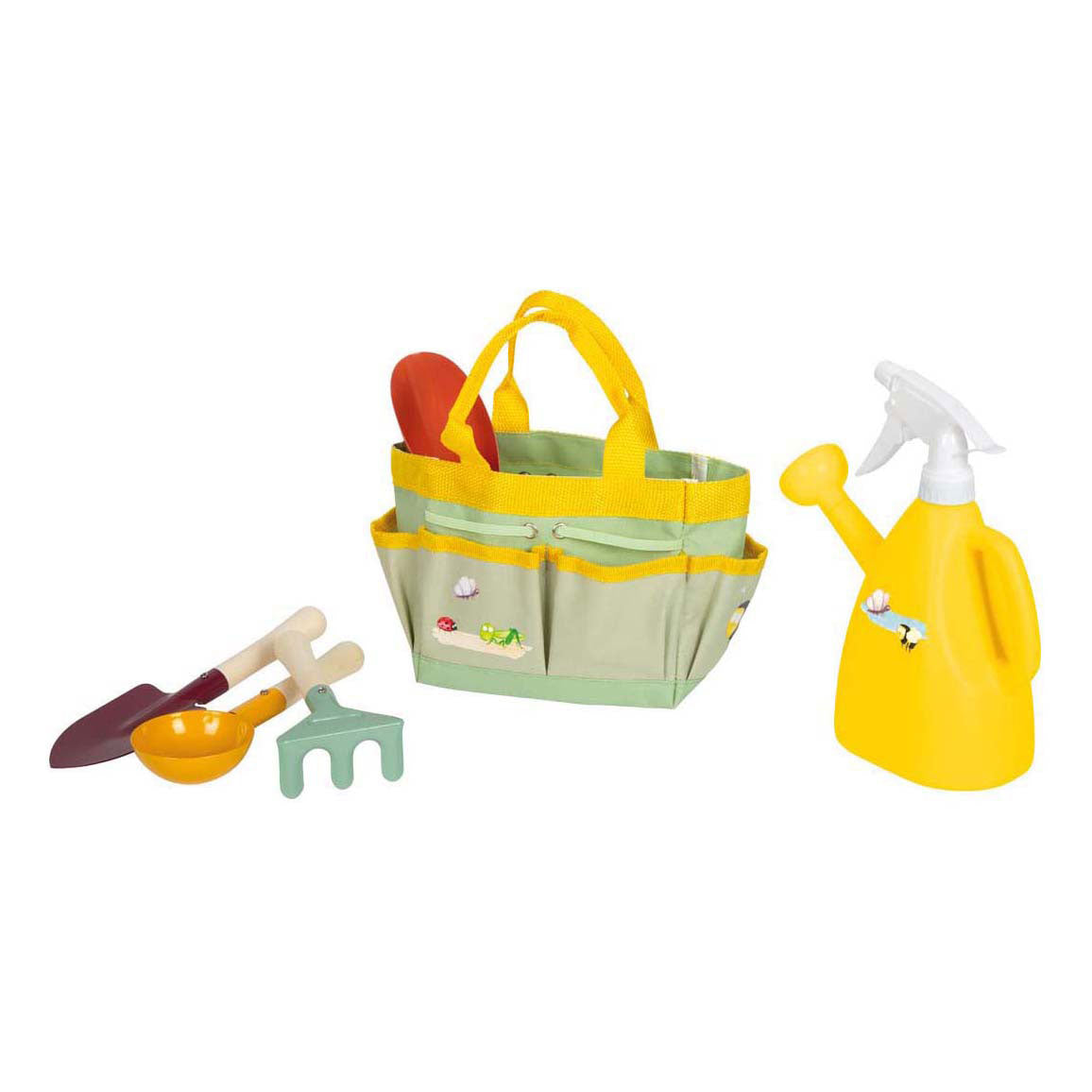 Small foot - garden bag with garden tools tiny garden, 5 pcs.