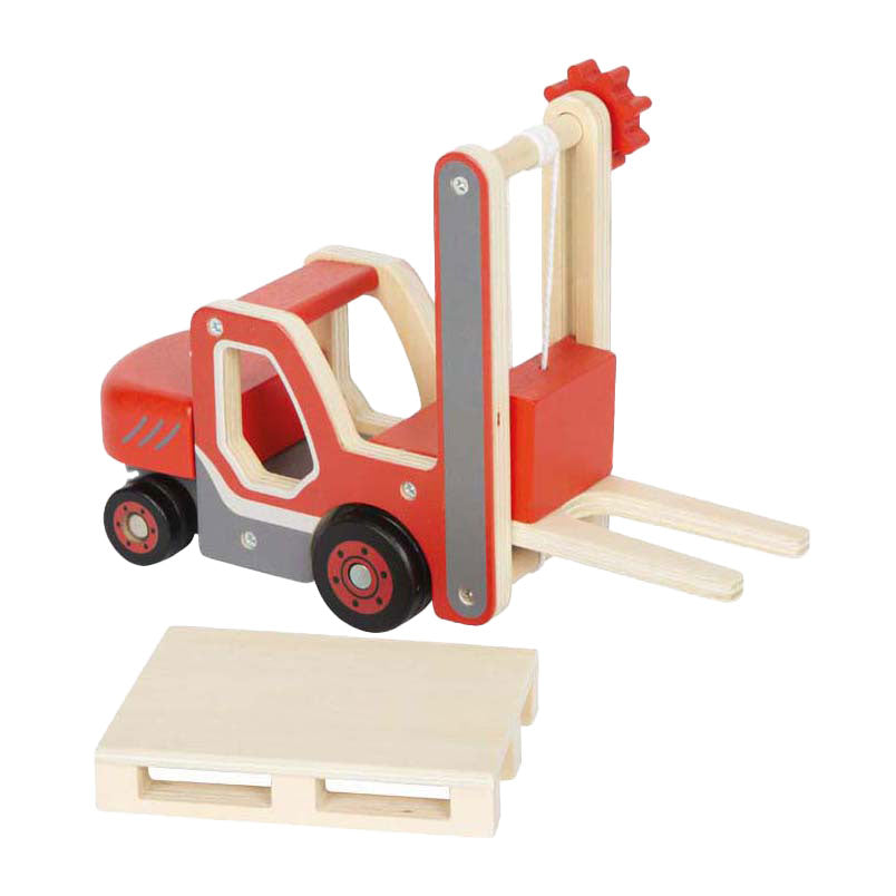 Small foot - houten heftruck met pallet