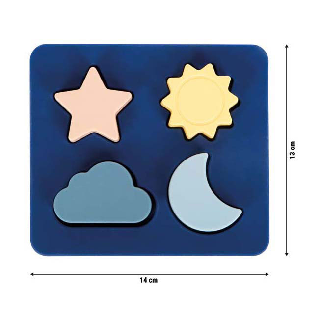 Small foot - silicone puzzle