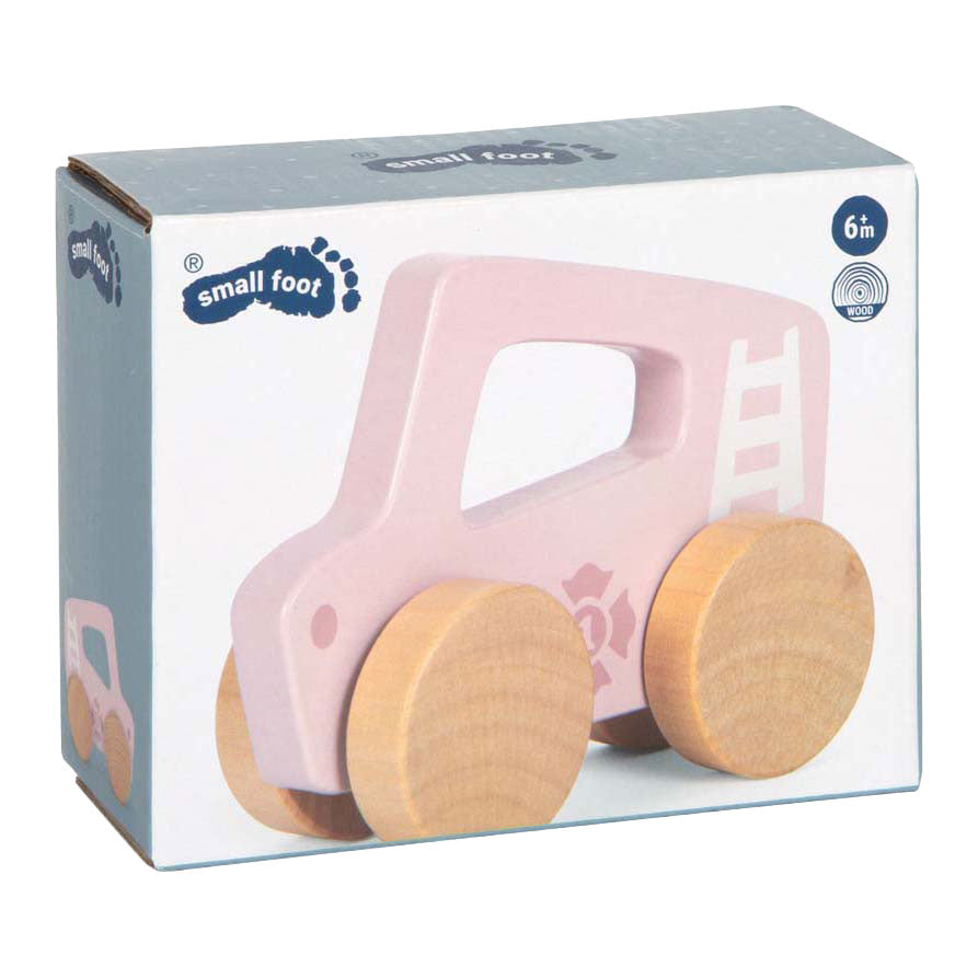 Klenge Fouss - Holz Push Auto rosa