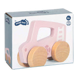Klenge Fouss - Holz Push Auto rosa