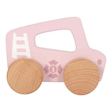 Klenge Fouss - Holz Push Auto rosa