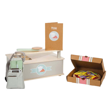 Liten fot - pizzeria set