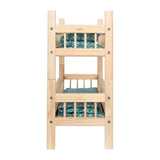 Small foot - wooden doll bunk bed