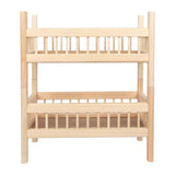 Small foot - wooden doll bunk bed