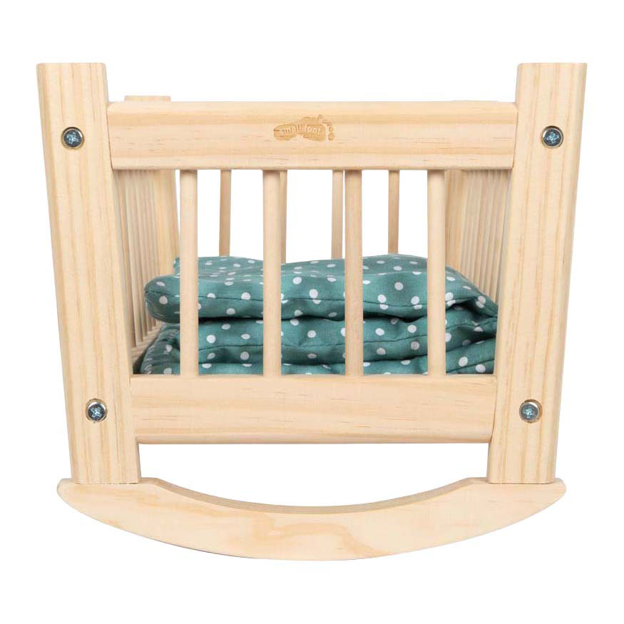 Small Foot - wooden doll's cradle