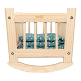 Small Foot - wooden doll's cradle