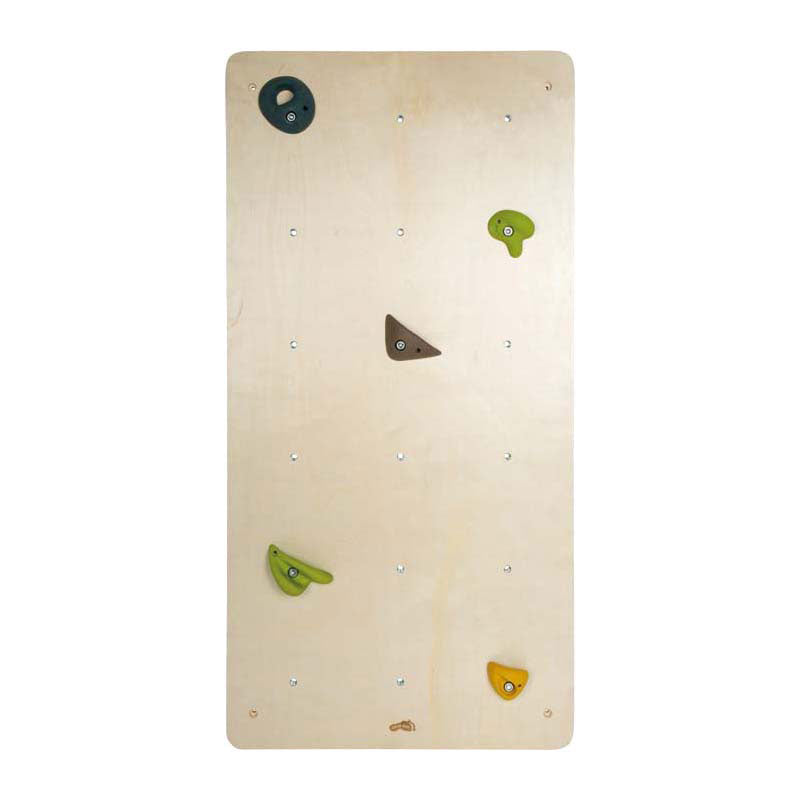 Small foot - Wooden climbing wall with climbing holds
