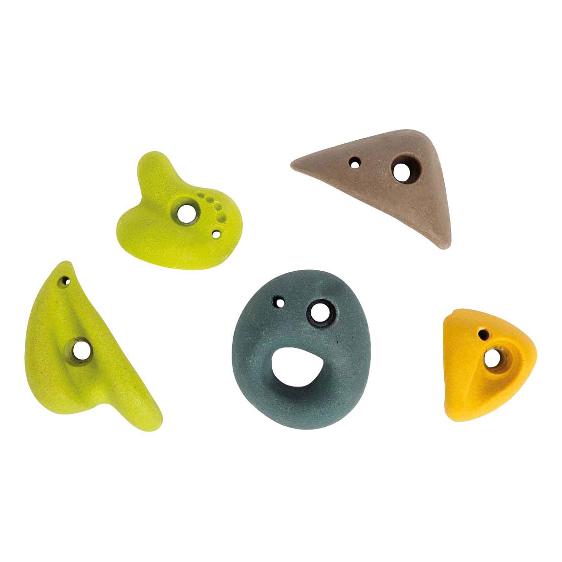 Small foot - Wooden climbing wall with climbing holds