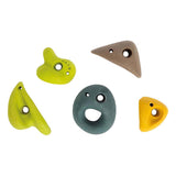 Small foot - Wooden climbing wall with climbing holds