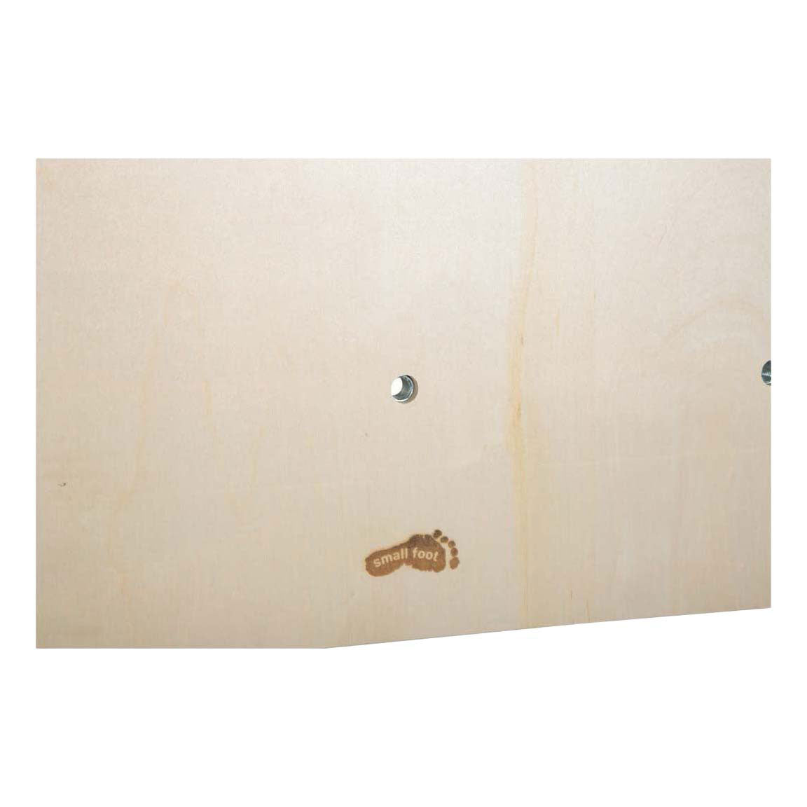 Small foot - Wooden climbing wall with climbing holds