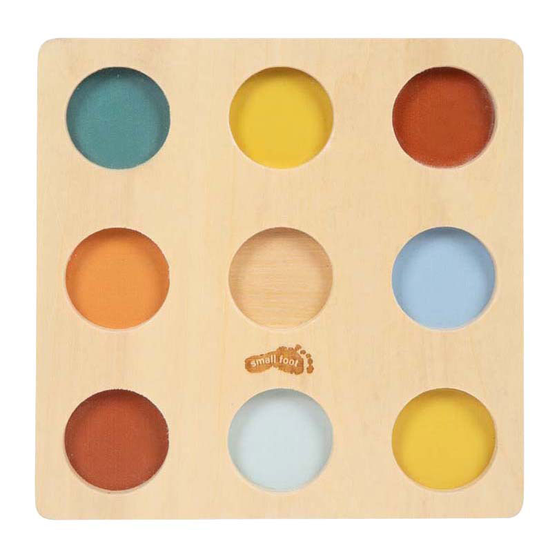 Small foot - wooden Montessori sorting game with balls