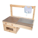 Small foot - wooden raised mud kitchen