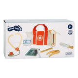 Small foot - doctor's bag playset red - 8 pcs.