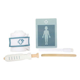 Small foot - doctor's bag playset red - 8 pcs.