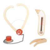 Small foot - doctor's bag playset red - 8 pcs.