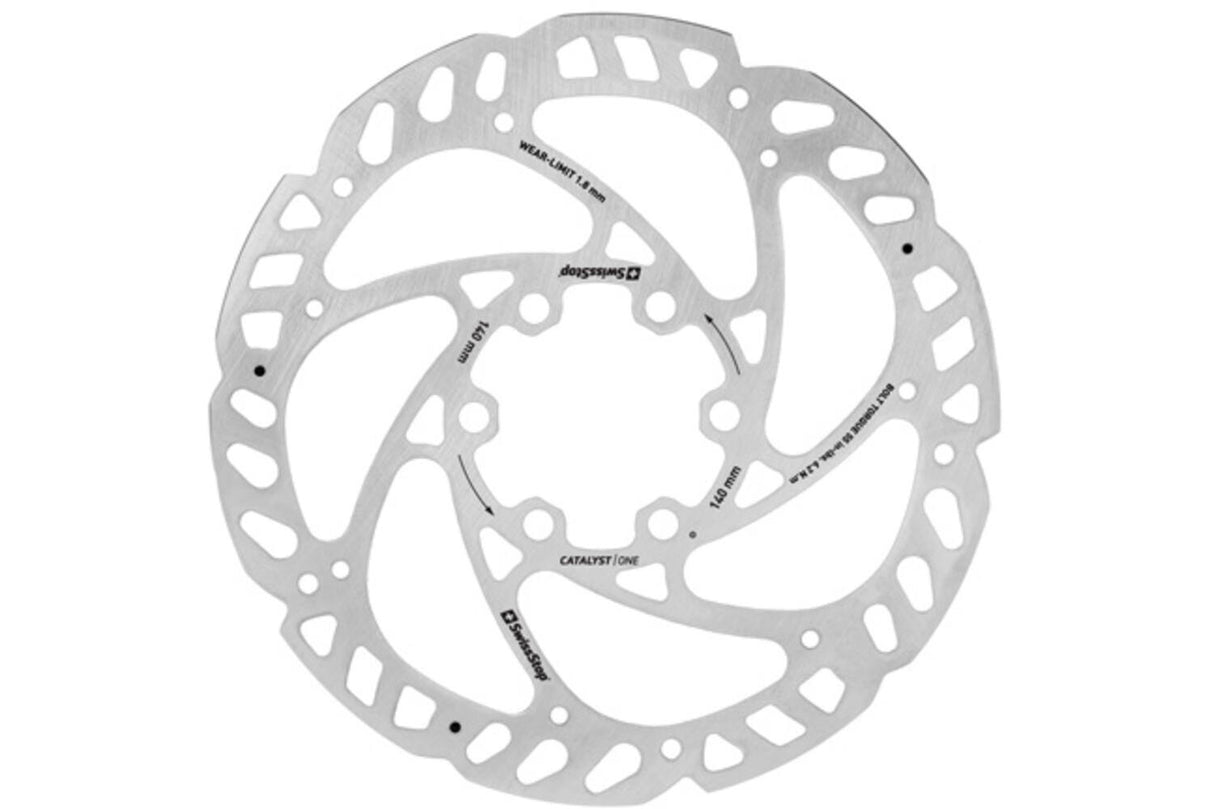 SwissStop - Brake Disc Catalyst One 6 Bolt 140mm