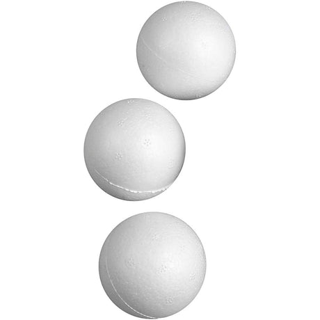 Kreativ Firma Bäll, d 5 cm, wäiss, 50 Stécker 1 Këscht