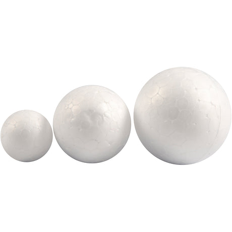 Creativ Company Styrofoam balls white, 12 pcs.