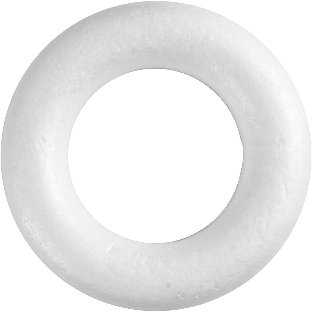 Creativ company https: www.cchobby.nl rings-with-flat-back-20-cm-25-mm-white-1-piece