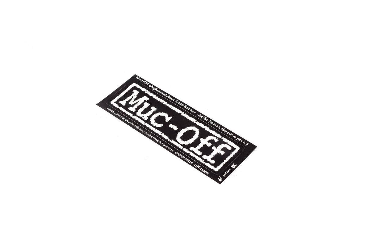 Muc-off logo sticker small