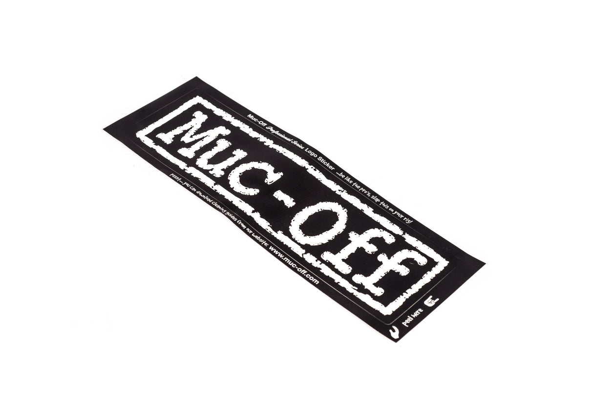 Muc-off logo sticker large