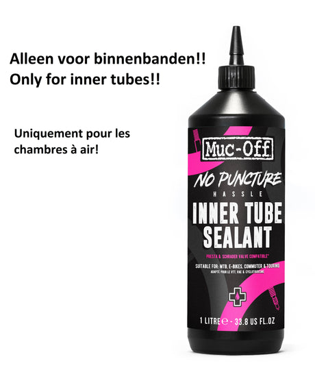Muc-Off Inner Tube Sealant: No Puncture Hassle Inner Tube Sealant 1L