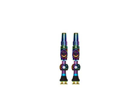 Muc-off Tubeless Valve Big Bore Lite Medium Iridescent French Presta Valve 35mm