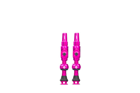 Muc-off tubeless valve big bore lite medium pink French Presta valve 35mm