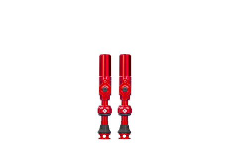 Muc-off Tubeless Valve Big Bore Hybrid Medium Red Auto Schrader Valve 35mm