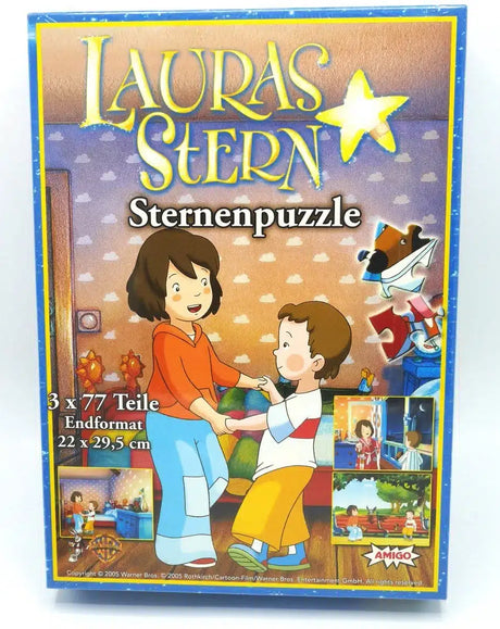 Tactic laura's sterren puzzel 3 x 77 stukjes