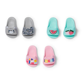 Baby born slippers 3 assorted 43cm | 2 pcs