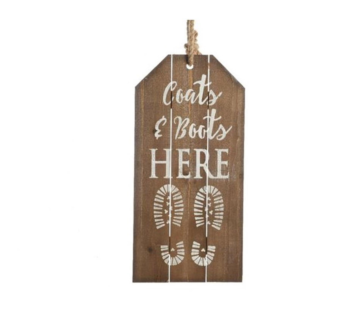 Decoris Textboard 51x24,5x3cm Holz