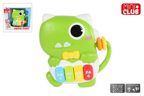 Mini Club animal piano dino with light and sound