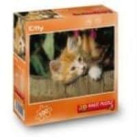 Magiczne puzzle 3D Van der Doelen - kotek - 35 elementów