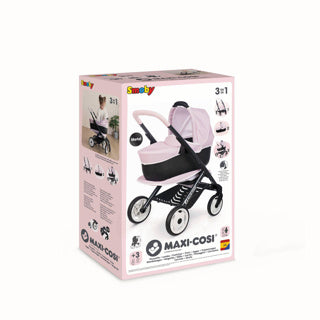 Pram bábóg Quinny Maxi Cosi 3 in 1 bándearg bog