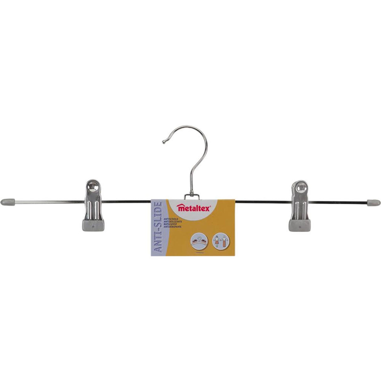 Metaltex anti-slip trouser hanger