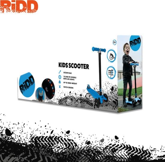 Van der Doelen kids scooter ridd stunt scooter blue