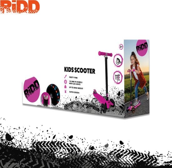 Van der Doelen kids scooter ridd stunt scooter pink