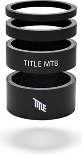 Title mtb headset spacer kit carbon 1 1 8