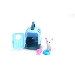 Pet in travel suitcase 3 assorted | 12 pieces