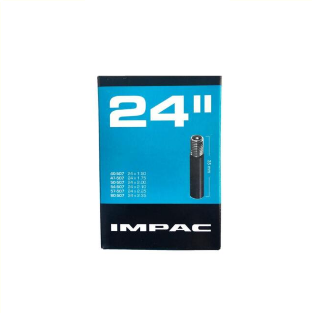 Impac Inner Tube (av Schwalbe) AV24 24x1.5 2.35 Etro 40 60-507, Ventil: Auto Schrader 35mm