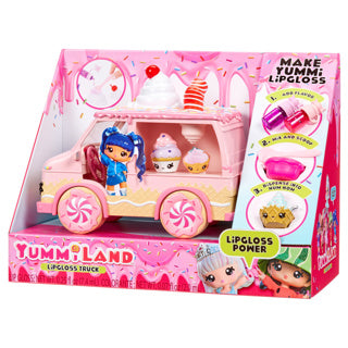Camion de brillant à lèvres Yummiland - faire du brillant à lèvres Yummi - voiture de poupée