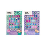 Create it! mermaid artificial nails self-adhesive | 12 pieces