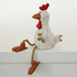 Boltze home farm animal with dangling legs h20cm