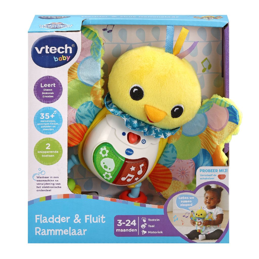 Vtech baby fladder flöjt rammelaar