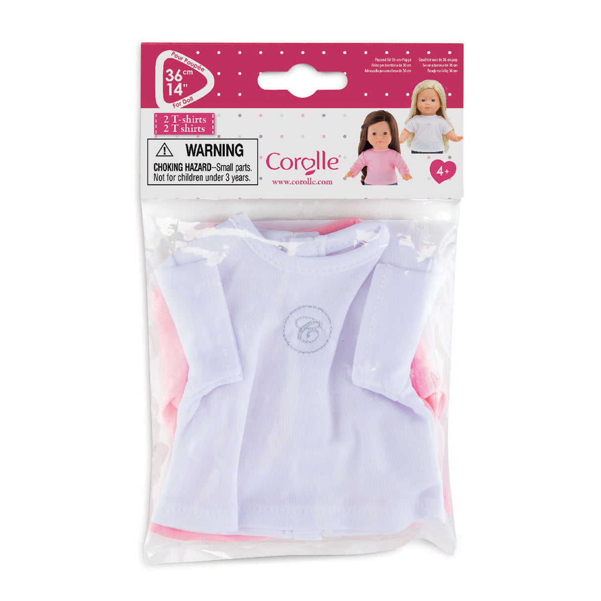 Corolle Ma dolls T-shirts, 2st.