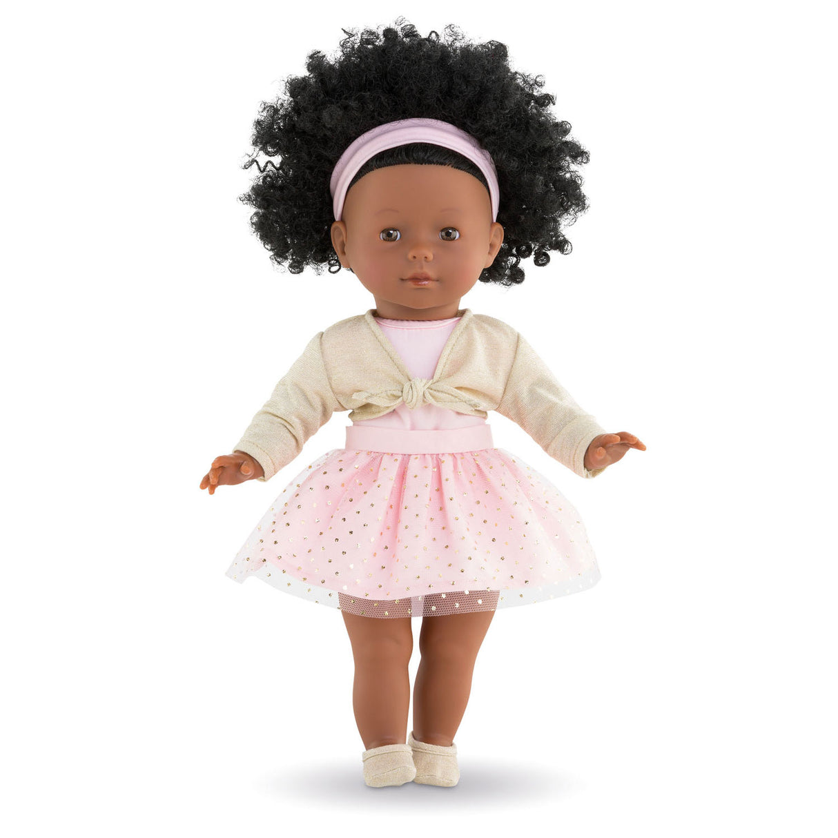 Corolle Ma Ballerina Set Gold Pink