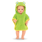 Corolle Mon Grand Poupon Dolls Bathrobe Frog, 36cm