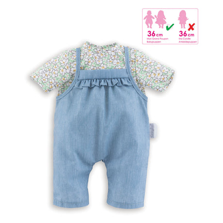 Corolle Mon Grand Poupon Poppen Blouse en Overall, 36cm